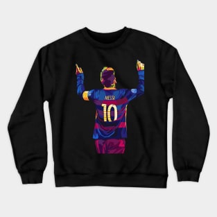 messi celebration Crewneck Sweatshirt